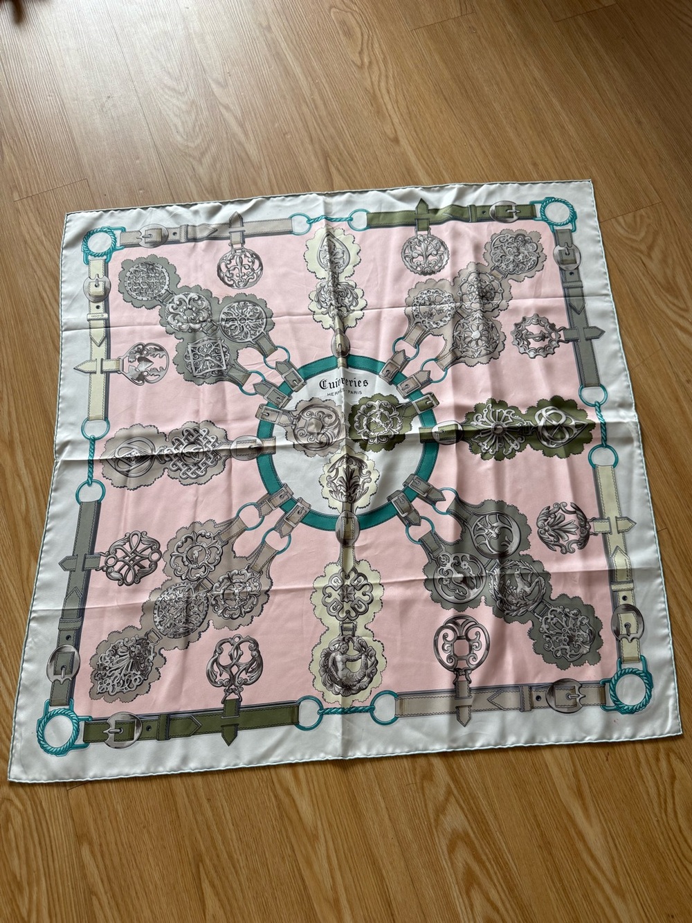 Hermes scarf authentic